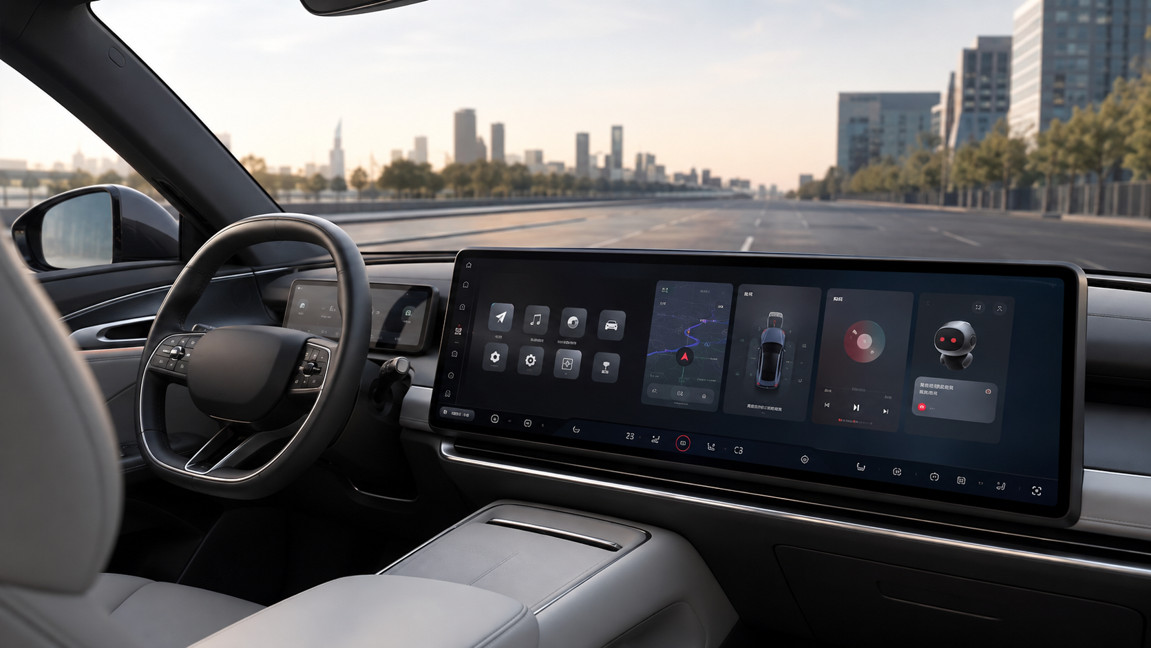 Concept scenarios for automotive cockpits and embodied interaction